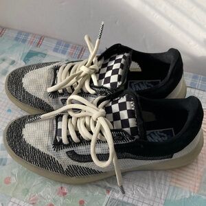 Vans EVDNT ultimate waffle lux liner Black 6M/7.5W Checkerboard Sneakers
